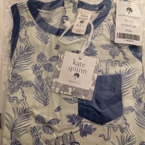 Kate Quinn | pocket tank sport topstitch union shortie